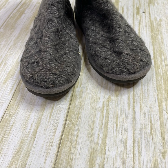 UGG Gray Classic Cardy Sweater Boots Booties - Picture 10 of 12